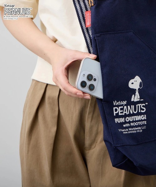 go slow caravan(ゴースローキャラバン)の「ROOTOTE/ルートート IP.トール.マエカケ.Peanuts-1F(ショルダーバッグ・レディース・その他3/その他1/その他2・FREE)」の18枚目の写真