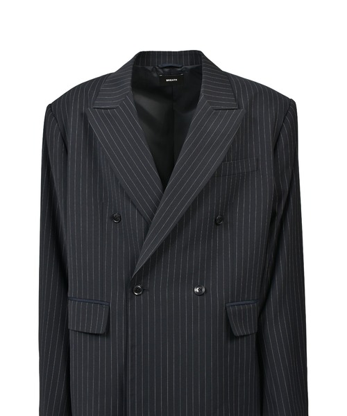BREATH(ブレス)の「OVERSIZE DOUBLE JACKET(その他アウター・メンズ・ブラック/ネイビー・LARGE/MEDIUM/SMALL/X-LARGE)」の9枚目の写真