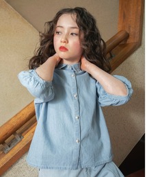 EDWIN | 【Ou? by EDWIN】ショート丈デニムシャツ(シャツ/ブラウス)