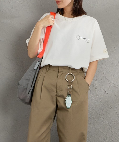 NORDISK（ノルディスク）の「[NORDISK/ノルディスク] 別注 HYGGE フラワー バックプリントTシャツ（Tシャツ/カットソー・レディース・ブラック/ブルー/ホワイト・XL/L/M/S）」の5枚目の写真