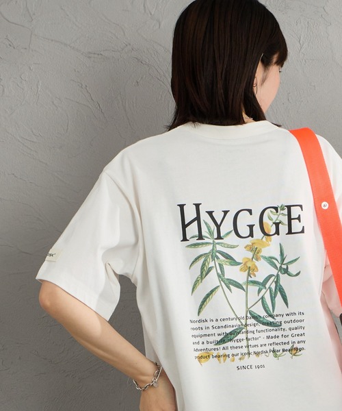 NORDISK（ノルディスク）の「[NORDISK/ノルディスク] 別注 HYGGE フラワー バックプリントTシャツ（Tシャツ/カットソー・レディース・ブラック/ブルー/ホワイト・XL/L/M/S）」の19枚目の写真