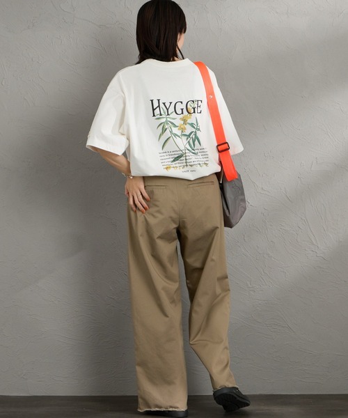 NORDISK（ノルディスク）の「[NORDISK/ノルディスク] 別注 HYGGE フラワー バックプリントTシャツ（Tシャツ/カットソー・レディース・ブラック/ブルー/ホワイト・XL/L/M/S）」の13枚目の写真