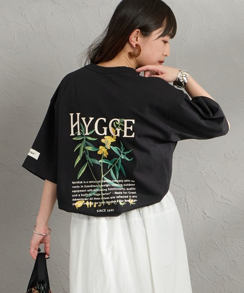 NORDISK（ノルディスク）の「[NORDISK/ノルディスク] 別注 HYGGE フラワー バックプリントTシャツ（Tシャツ/カットソー・レディース・ブラック/ブルー/ホワイト・XL/L/M/S）」の21枚目の写真