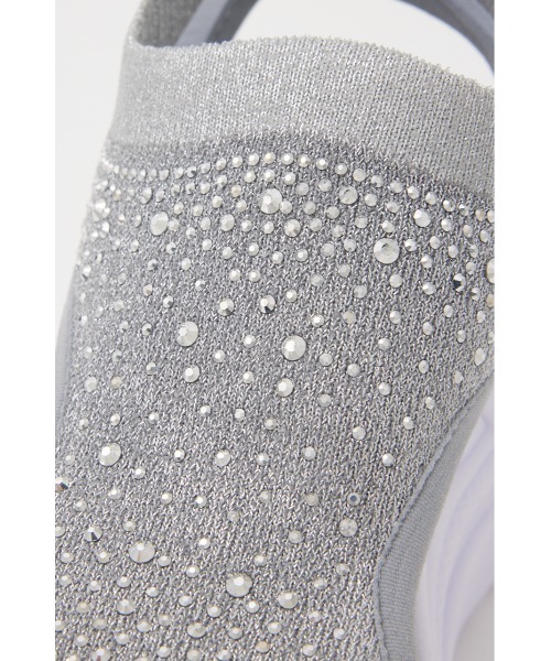 STACCATO（スタッカート）の「クリスタルカバーアップスポサン（サンダル・レディース・ブラック/グレー・22.5cm/23cm/23.5cm/24cm/24.5cm）」の19枚目の写真