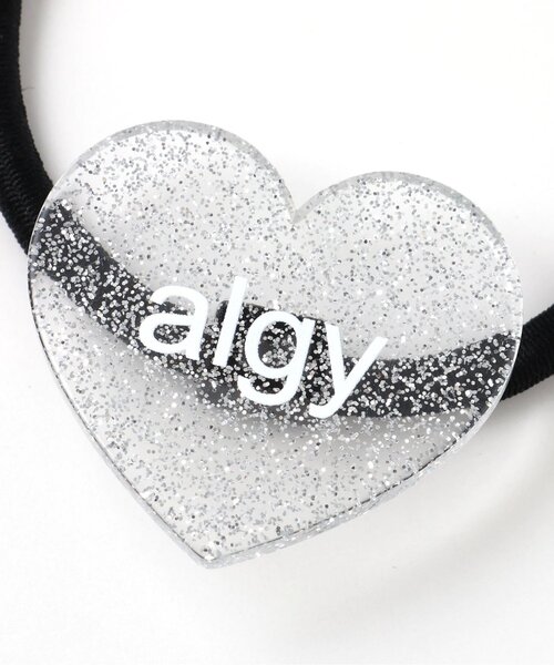 algy(アルジー)の「algyハートロゴヘアゴム(ヘアゴム・キッズ・ピンク/ネイビー/シルバー/マルチ・FREE)」の16枚目の写真