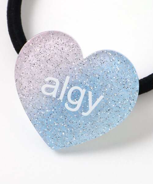 algy(アルジー)の「algyハートロゴヘアゴム(ヘアゴム・キッズ・ピンク/ネイビー/シルバー/マルチ・FREE)」の17枚目の写真