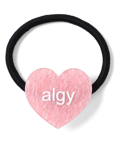 algy(アルジー)の「algyハートロゴヘアゴム(ヘアゴム・キッズ・ピンク/ネイビー/シルバー/マルチ・FREE)」の8枚目の写真