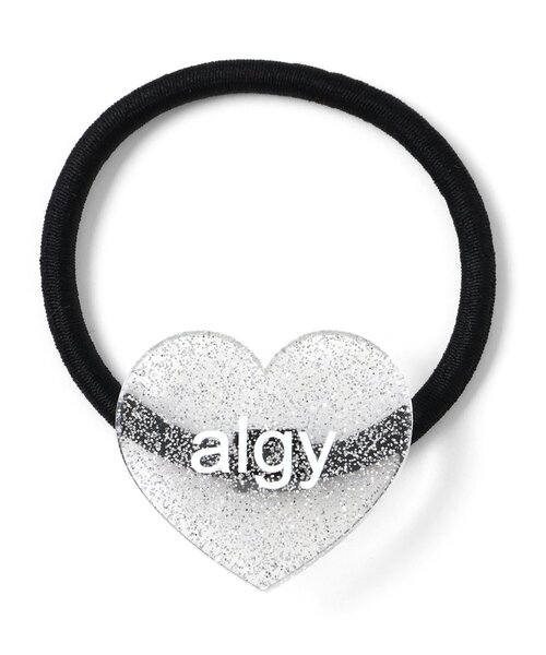 algy(アルジー)の「algyハートロゴヘアゴム(ヘアゴム・キッズ・ピンク/ネイビー/シルバー/マルチ・FREE)」の7枚目の写真