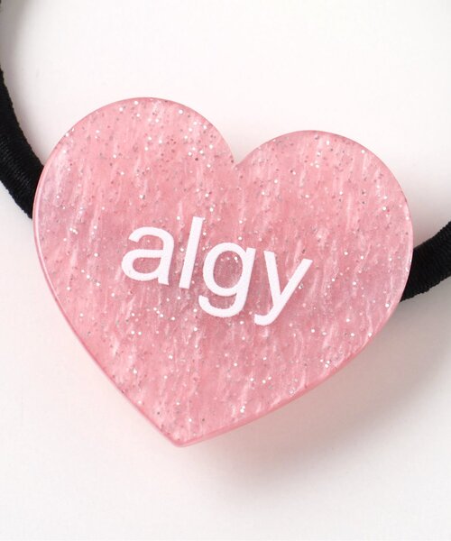 algy(アルジー)の「algyハートロゴヘアゴム(ヘアゴム・キッズ・ピンク/ネイビー/シルバー/マルチ・FREE)」の15枚目の写真