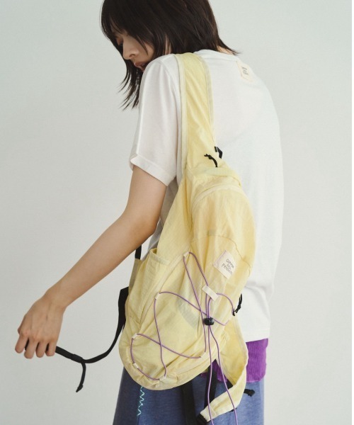 common gull products.(コモンガルプロダクツ)の「駆け込みリュック(バックパック/リュック・レディース・ネイビー/イエロー/ミント・フリー)」の17枚目の写真