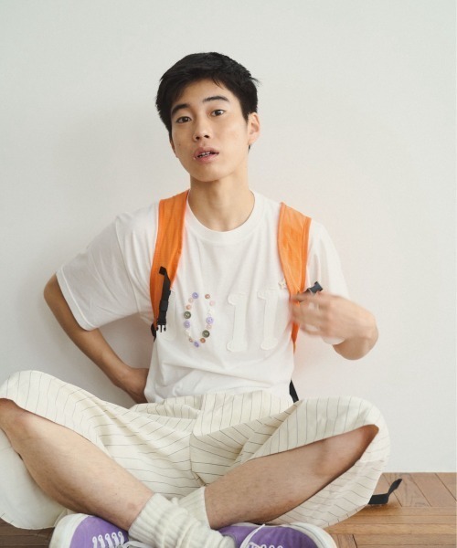 common gull products.(コモンガルプロダクツ)の「駆け込みリュック(バックパック/リュック・レディース・ネイビー/イエロー/ミント・フリー)」の12枚目の写真