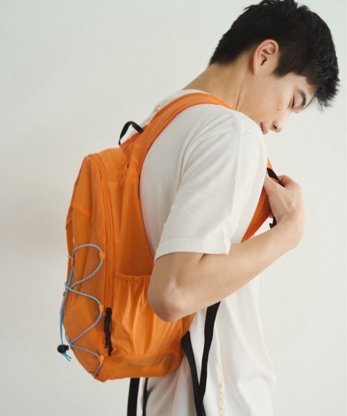 common gull products.(コモンガルプロダクツ)の「駆け込みリュック(バックパック/リュック・レディース・ネイビー/イエロー/ミント・フリー)」の9枚目の写真