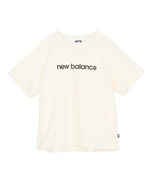 NEW BALANCE（ニューバランス）の「パイルショートスリーブTシャツ（Tシャツ/カットソー・レディース・サンドグレー/オフホワイト・SMALL/MEDIUM/LARGE/X-LARGE）」の5枚目の写真