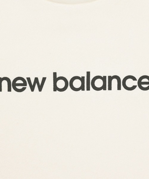 NEW BALANCE（ニューバランス）の「パイルショートスリーブTシャツ（Tシャツ/カットソー・レディース・サンドグレー/オフホワイト・SMALL/MEDIUM/LARGE/X-LARGE）」の7枚目の写真