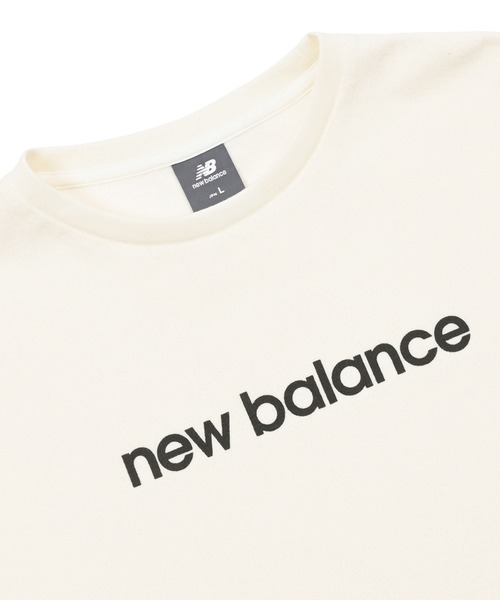 NEW BALANCE（ニューバランス）の「パイルショートスリーブTシャツ（Tシャツ/カットソー・レディース・サンドグレー/オフホワイト・SMALL/MEDIUM/LARGE/X-LARGE）」の8枚目の写真