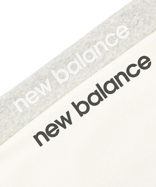 NEW BALANCE（ニューバランス）の「パイルショートスリーブTシャツ（Tシャツ/カットソー・レディース・サンドグレー/オフホワイト・SMALL/MEDIUM/LARGE/X-LARGE）」の13枚目の写真