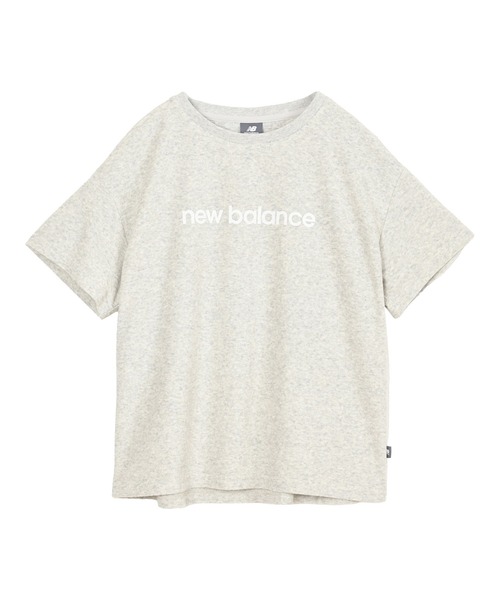 NEW BALANCE（ニューバランス）の「パイルショートスリーブTシャツ（Tシャツ/カットソー・レディース・サンドグレー/オフホワイト・SMALL/MEDIUM/LARGE/X-LARGE）」の16枚目の写真