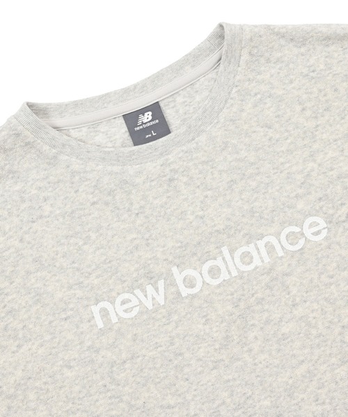NEW BALANCE（ニューバランス）の「パイルショートスリーブTシャツ（Tシャツ/カットソー・レディース・サンドグレー/オフホワイト・SMALL/MEDIUM/LARGE/X-LARGE）」の19枚目の写真