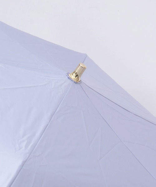 axes femme(アクシーズファム)の「軽量フリルUV折りたたみ傘(長傘・レディース・ブラック/キナリ/ラベンダー・FREE)」の6枚目の写真
