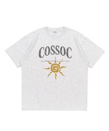 CC サンアートワークグラフィックTシャツ（ライトグレー）