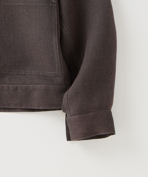 EDIFICE(エディフィス)の「LENO メッシュトラッカージャケット(その他アウター・メンズ・キャメル/スミクロ・LARGE/MEDIUM)」の21枚目の写真