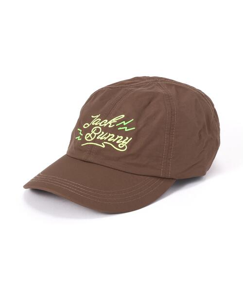 Jack Bunny!!(ジャックバニー)の「【Jack Bunny!!】ネオンロゴキャップ UNISEX(キャップ・レディース・ブラック/ブラウン/カーキ・FREE)」の2枚目の写真