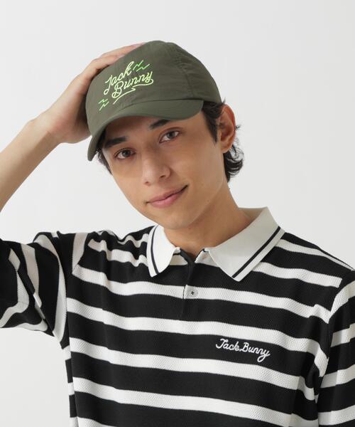 Jack Bunny!!(ジャックバニー)の「【Jack Bunny!!】ネオンロゴキャップ UNISEX(キャップ・レディース・ブラック/ブラウン/カーキ・FREE)」の3枚目の写真