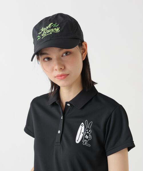 Jack Bunny!!(ジャックバニー)の「【Jack Bunny!!】ネオンロゴキャップ UNISEX(キャップ・レディース・ブラック/ブラウン/カーキ・FREE)」の1枚目の写真