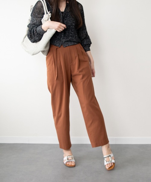 inter-chaussures(インターショシュール)の「【Oh my Sandals】メタルバックルフラットサンダル(E62301)(サンダル・レディース・ブラック/ホワイト/ライトグリーン/ブラウン・37/36/39/38/35)」の10枚目の写真