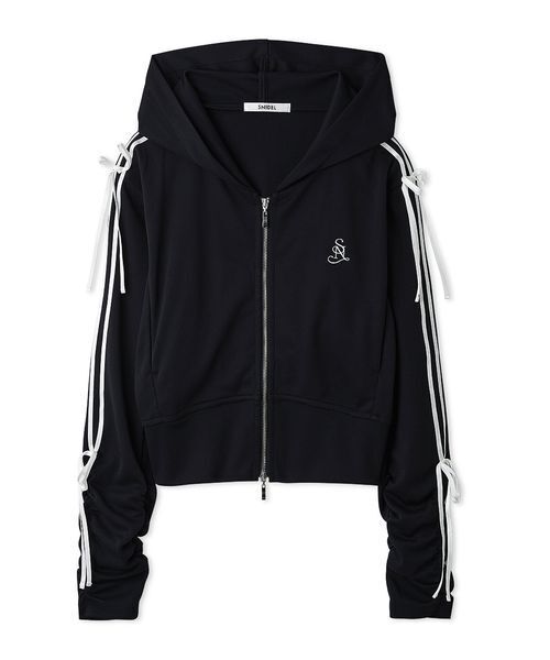 SNIDEL(スナイデル)の「【LUMISHADE】UVラインパーカー(パーカー・レディース・イエロー/ネイビー/ホワイト/シルバー・F)」の2枚目の写真