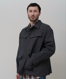 MANNERGRAM（マナーグラム）の「[輸入生地] インディゴパティグジャケット（その他アウター）」