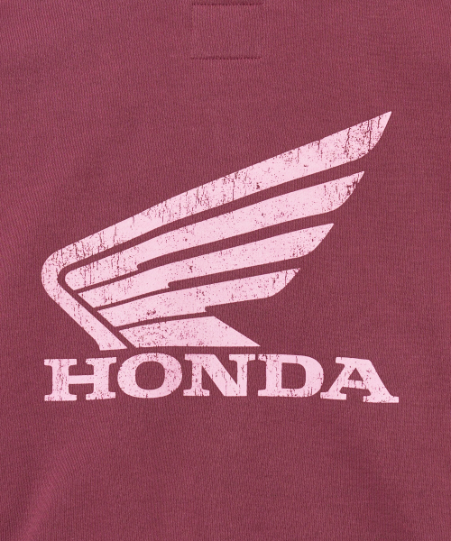 PHYPS MOTORCYCLE(フィップスモーターサイクル)の「Pigment Scratch Logo Hoodie Zip-Up Red(パーカー・レディース・その他・LARGE/X-LARGE/SMALL/MEDIUM)」の5枚目の写真