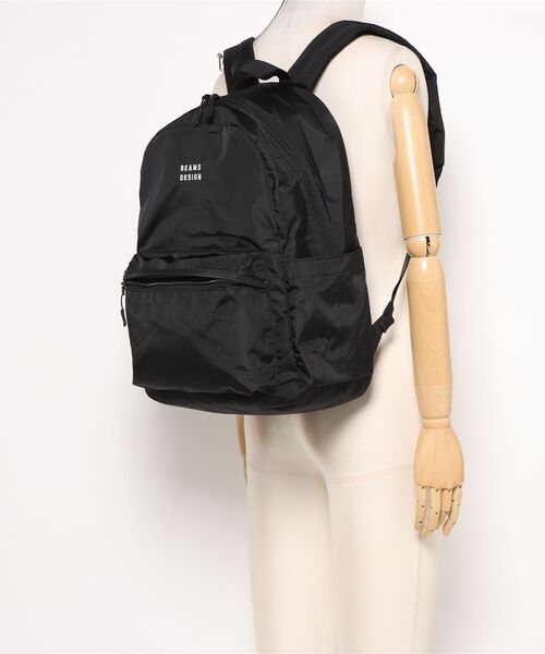 BEAMS DESIGN(ビームス デザイン)の「BEAMSDESIGN(ビームスデザイン) Runway バックパック(バックパック/リュック・メンズ・ブラック/ベージュ/ブルー・FREE)」の4枚目の写真