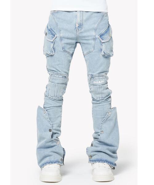 GUAPI/グアピ/Aqua Blue Coffin Arc Denim（デニムパンツ）｜L.H.P