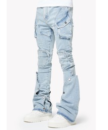 L.H.P(�G���G�C�`�s�[)��GUAPI/�O�A�s/Aqua Blue Coffin Arc Denim(�f�j���p���c)
