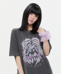 Furry Puppy Top [Charcoal]