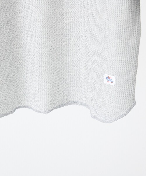 JEMORGAN(ジェーイーモーガン)の「【JEMORGAN /ジェーイーモーガン 】ワッフルラグランスリーブ7分袖Tシャツ/ユニセックス/JQ011-12S(Tシャツ/カットソー・メンズ・グレー系その他/アイボリー/グリーン系その他/ホワイト系その他/ネイビー・L/M/XL)」の9枚目の写真