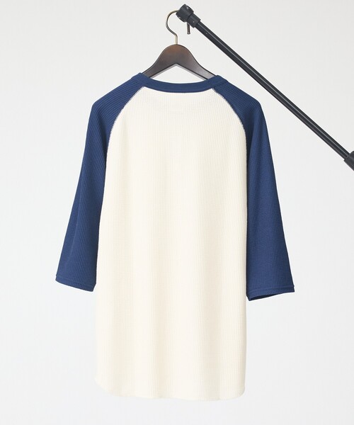 JEMORGAN(ジェーイーモーガン)の「【JEMORGAN /ジェーイーモーガン 】ワッフルラグランスリーブ7分袖Tシャツ/ユニセックス/JQ011-12S(Tシャツ/カットソー・メンズ・グレー系その他/アイボリー/グリーン系その他/ホワイト系その他/ネイビー・L/M/XL)」の18枚目の写真