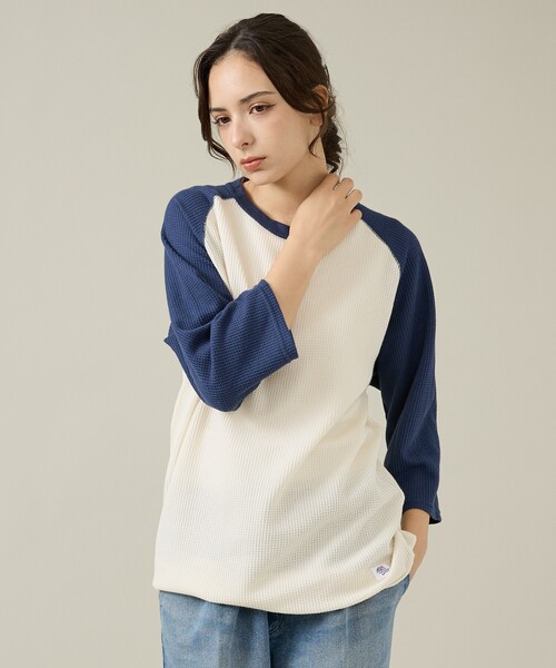 JEMORGAN(ジェーイーモーガン)の「【JEMORGAN /ジェーイーモーガン 】ワッフルラグランスリーブ7分袖Tシャツ/ユニセックス/JQ011-12S(Tシャツ/カットソー・メンズ・グレー系その他/アイボリー/グリーン系その他/ホワイト系その他/ネイビー・L/M/XL)」の19枚目の写真