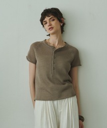 French Sleeve Knit T / フレンチスリーブニットTEE