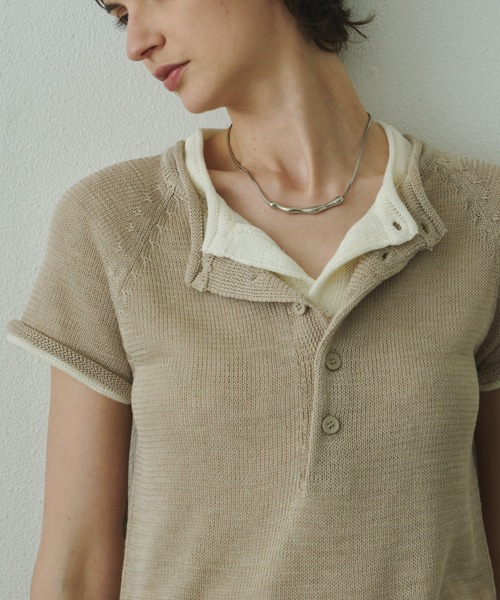 French Sleeve Knit T — футболка с французским рукавом