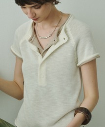 French Sleeve Knit T / フレンチスリーブニットTEE