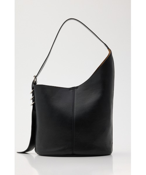 MOUSSY（マウジー）の「ONE HANDLE BUCKET バッグ（ショルダーバッグ・レディース・ブラック/ブラウン・FREE）」の6枚目の写真