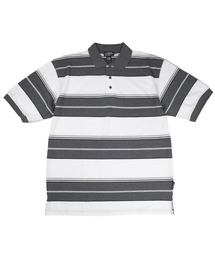 Cal Top | 【T19】【Cal Top/キャルトップ】STRIPE POLO SHIRTS(ポロシャツ)