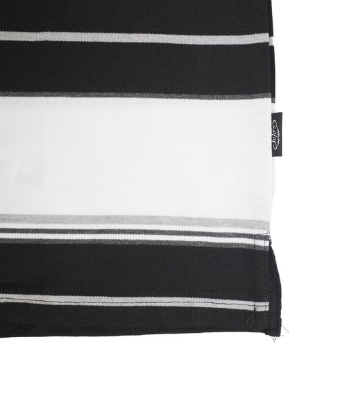 Cal Top(キャルトップ)の「【T19】【Cal Top/キャルトップ】STRIPE POLO SHIRTS(ポロシャツ・メンズ・ブラウン/ブラック/チャコールグレー・SMALL/MEDIUM/LARGE/X-LARGE)」の8枚目の写真