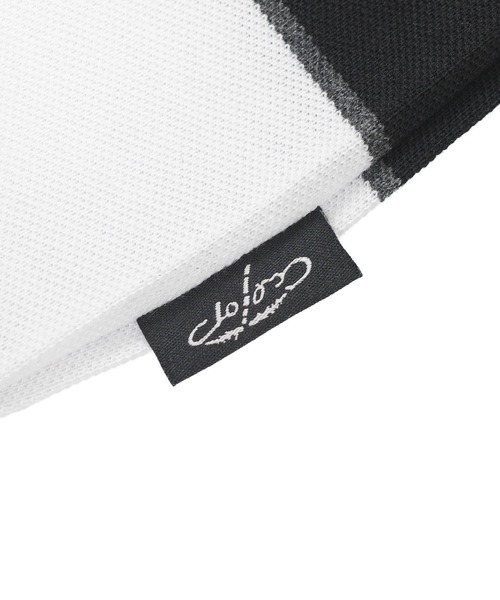 Cal Top(キャルトップ)の「【T19】【Cal Top/キャルトップ】STRIPE POLO SHIRTS(ポロシャツ・メンズ・ブラウン/ブラック/チャコールグレー・SMALL/MEDIUM/LARGE/X-LARGE)」の9枚目の写真