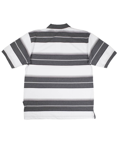 Cal Top(キャルトップ)の「【T19】【Cal Top/キャルトップ】STRIPE POLO SHIRTS(ポロシャツ・メンズ・ブラウン/ブラック/チャコールグレー・SMALL/MEDIUM/LARGE/X-LARGE)」の18枚目の写真