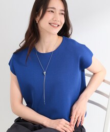 SHOO・LA・RUE | 【ひんやり/洗濯機可/S-LL】インせず着られる 大人シンプルサマーニット(ニット/セーター)