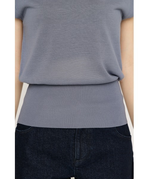 SLY(スライ)の「STUDS DOLMAN HG TOPS スタッズドルマンハイゲージトップス 夏服 秋服(ニット/セーター・レディース・ブルー/ブラウン/ブラック・FREE)」の19枚目の写真