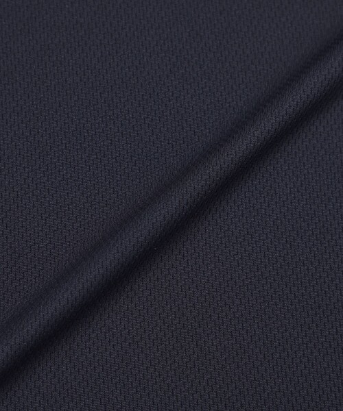 Paul Stuart(ポールスチュアート)の「【GOLF Men’s/吸水速乾】エアリーメッシュモックネック半袖シャツ(Tシャツ/カットソー・メンズ・ホワイト/ネイビー・M/L/XL)」の14枚目の写真